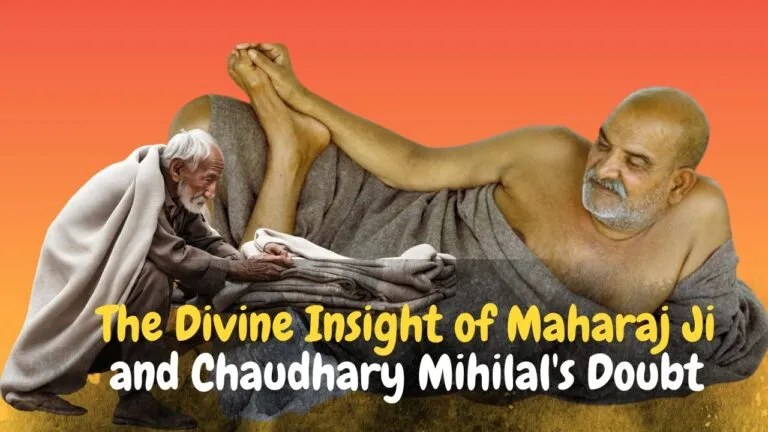 Neem Karoli Baba and a renowned pandit